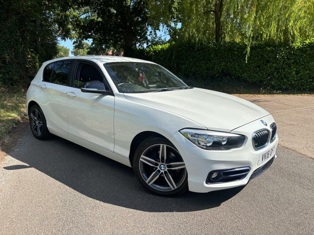 BMW 1 Series 1.5 118I Sport Euro 6 Ss 201818 VK18OFT White #2