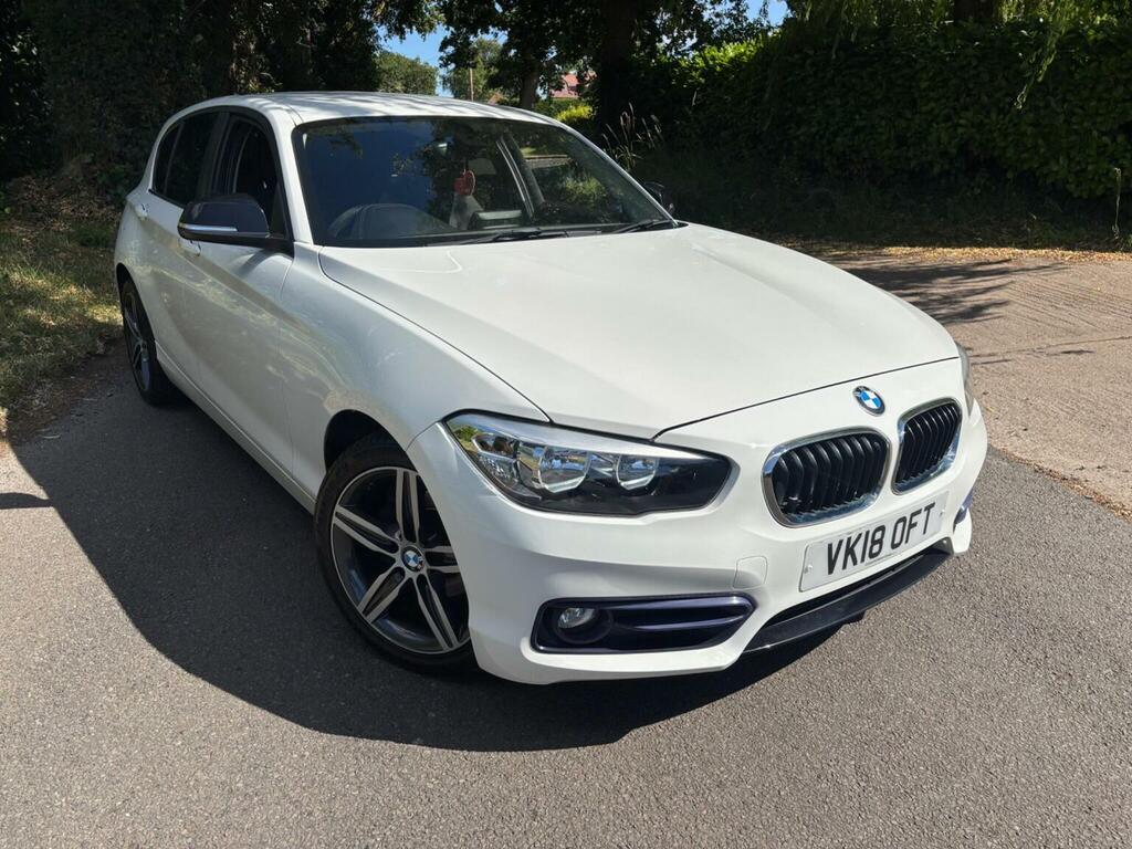 BMW 1 Series 1.5 118I Sport Euro 6 Ss 201818 VK18OFT White #6