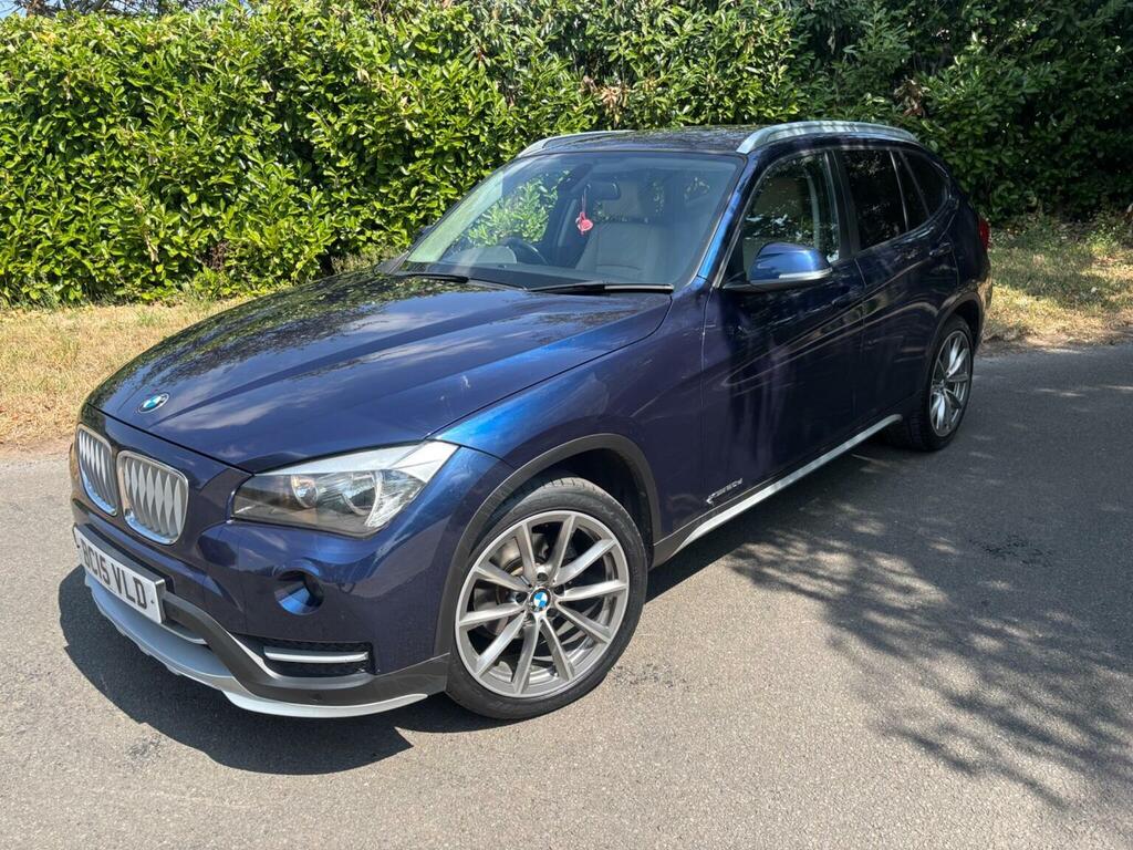 BMW X1 2.0 20D Xline Xdrive Euro 5 Ss Blue #4