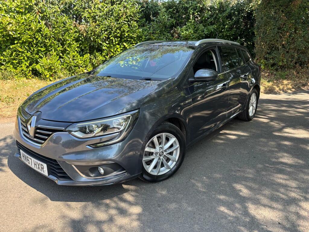 Renault Megane 1.6 Dci Dynamique Nav Sport Tourer Euro 6 Ss Grey #2