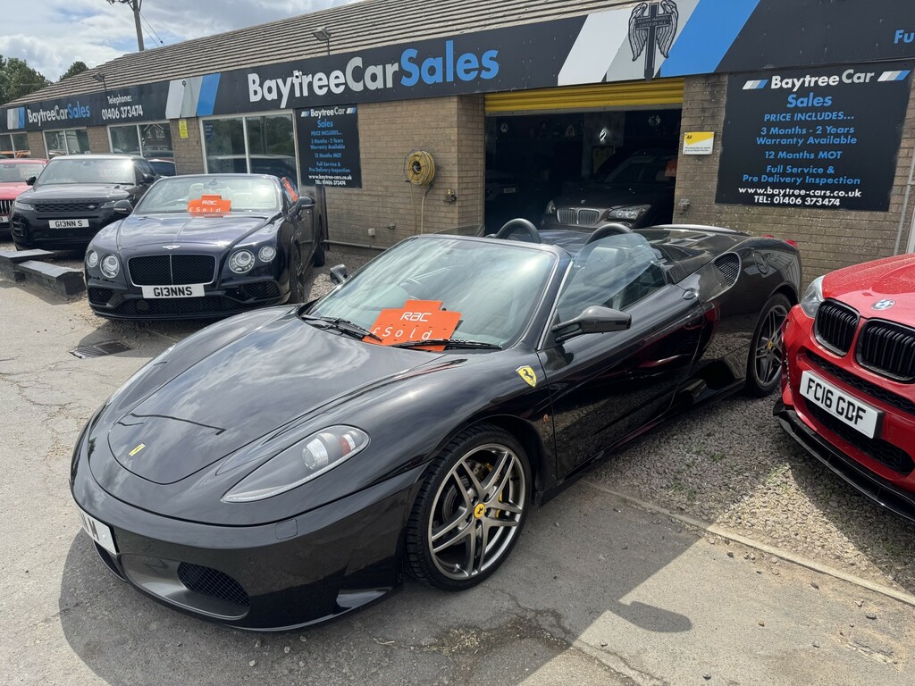 Ferrari F430 Convertible F1 Spider 200707 Black