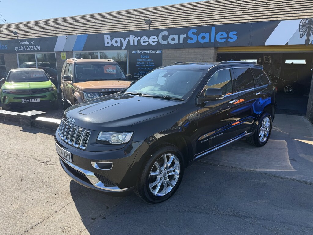 Jeep Grand Cherokee Suv 3.0 Grand Cherokee Summit 3.0 Crd V6 250Hp 4X4 FD66XPY Black #4