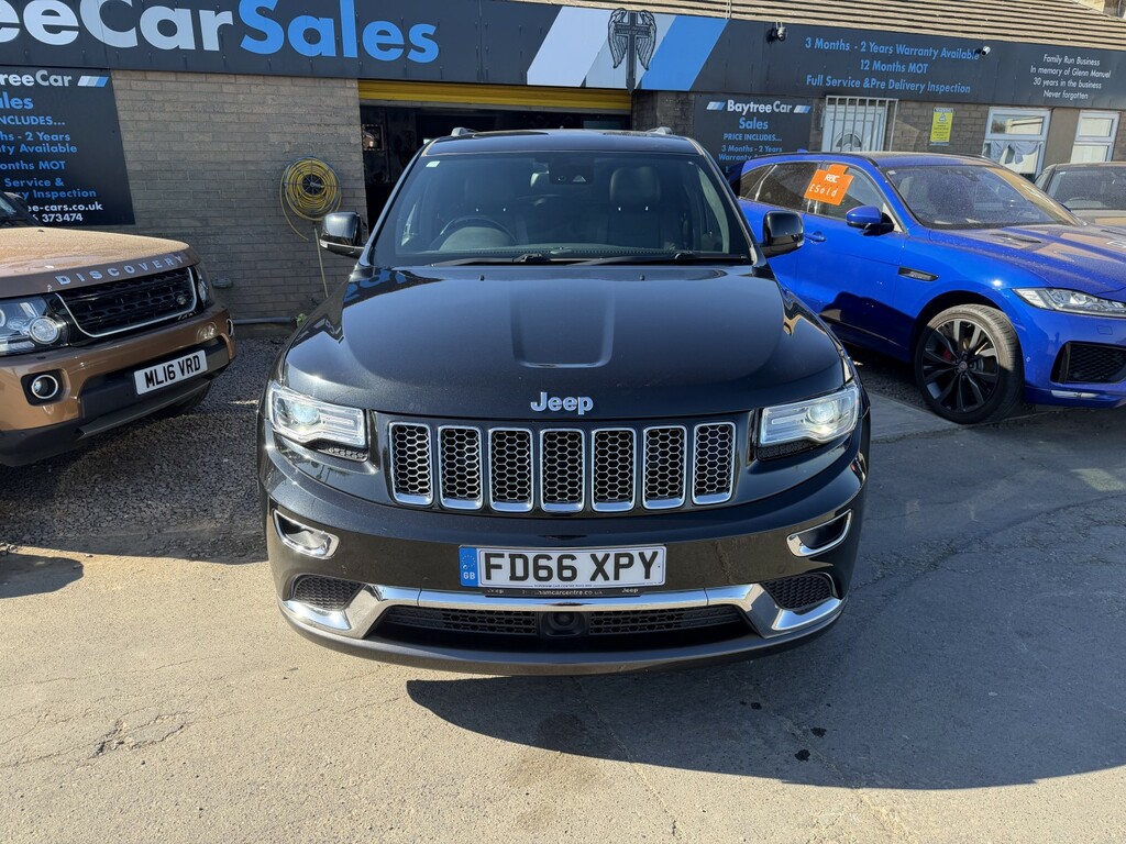 Jeep Grand Cherokee Suv 3.0 Grand Cherokee Summit 3.0 Crd V6 250Hp 4X4 FD66XPY Black #2