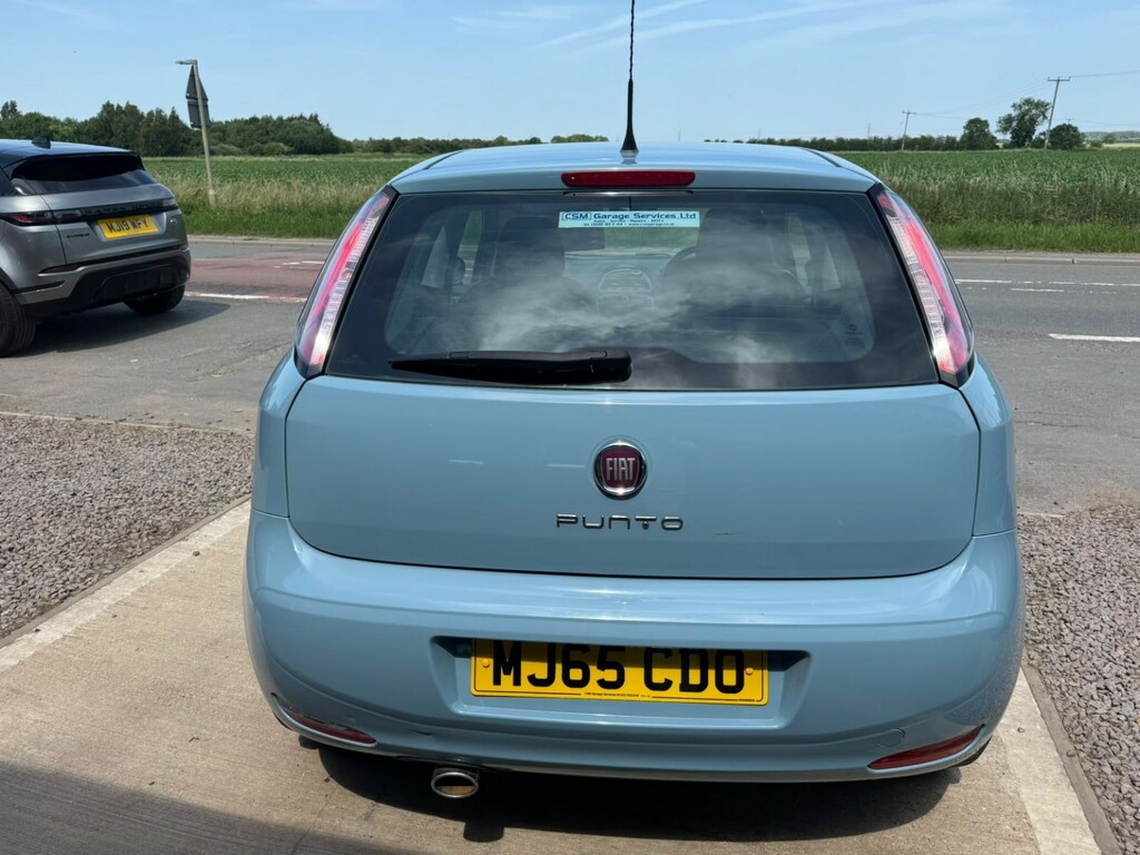 Fiat Punto Hatchback 1.2 Punto 3-Door 1.2 8V 69Hp Easy 2015 Blue #4