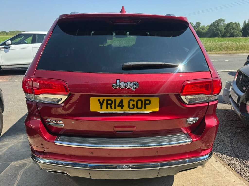 Jeep Grand Cherokee Suv 3.0 Grand Cherokee 3.0L V6 Crd Summit 2014 Red #3