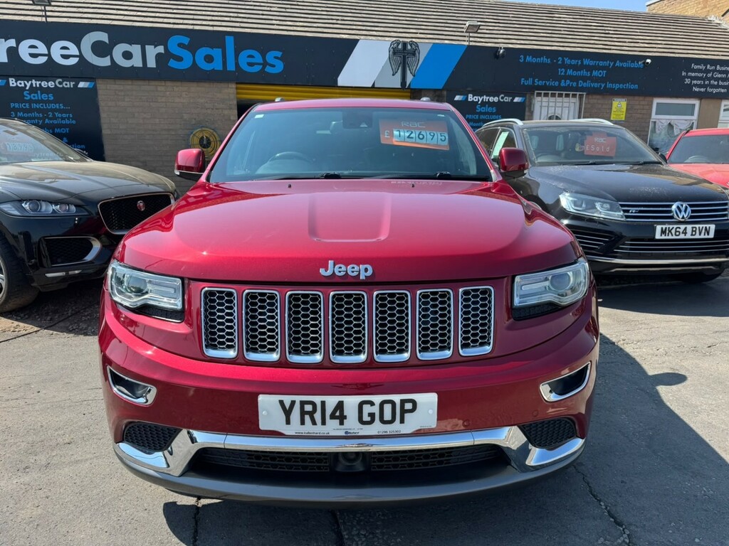 Jeep Grand Cherokee Suv 3.0 Grand Cherokee 3.0L V6 Crd Summit 2014 Red #5