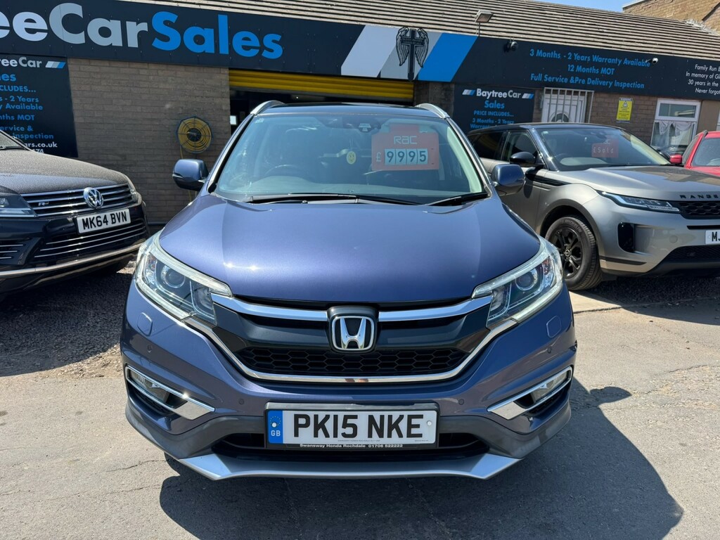 Honda Cr-V Suv 1.6 I-dtec Ex 2015 PK15NKE Blue #3