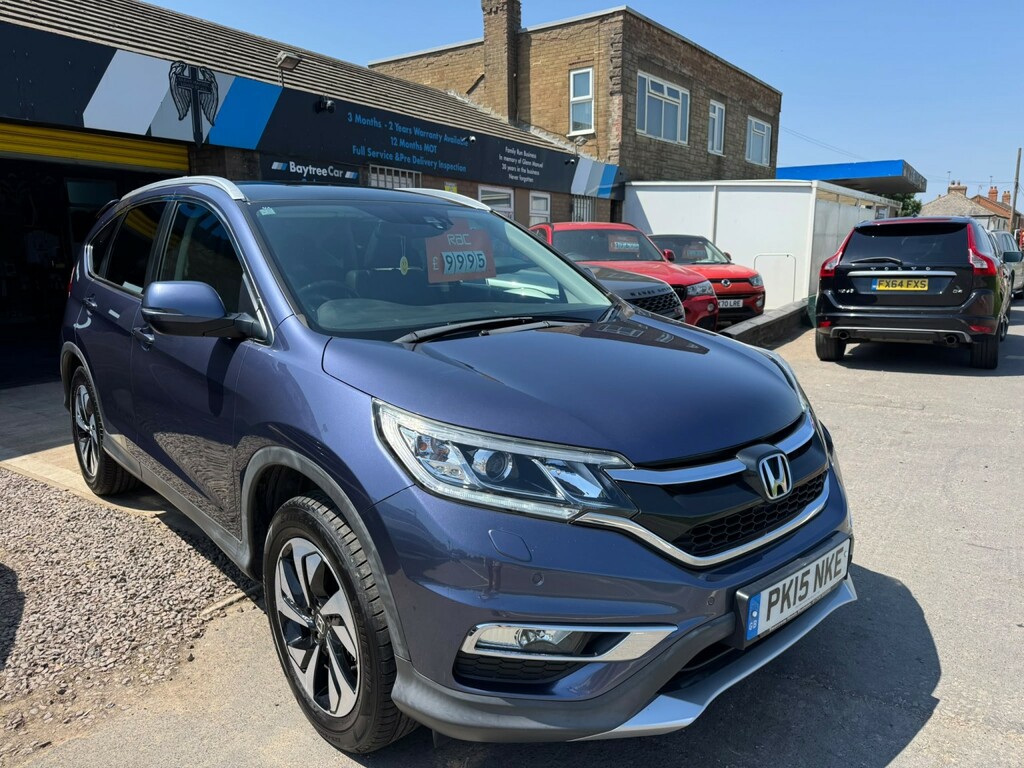 Honda Cr-V Suv 1.6 I-dtec Ex 2015 Blue
