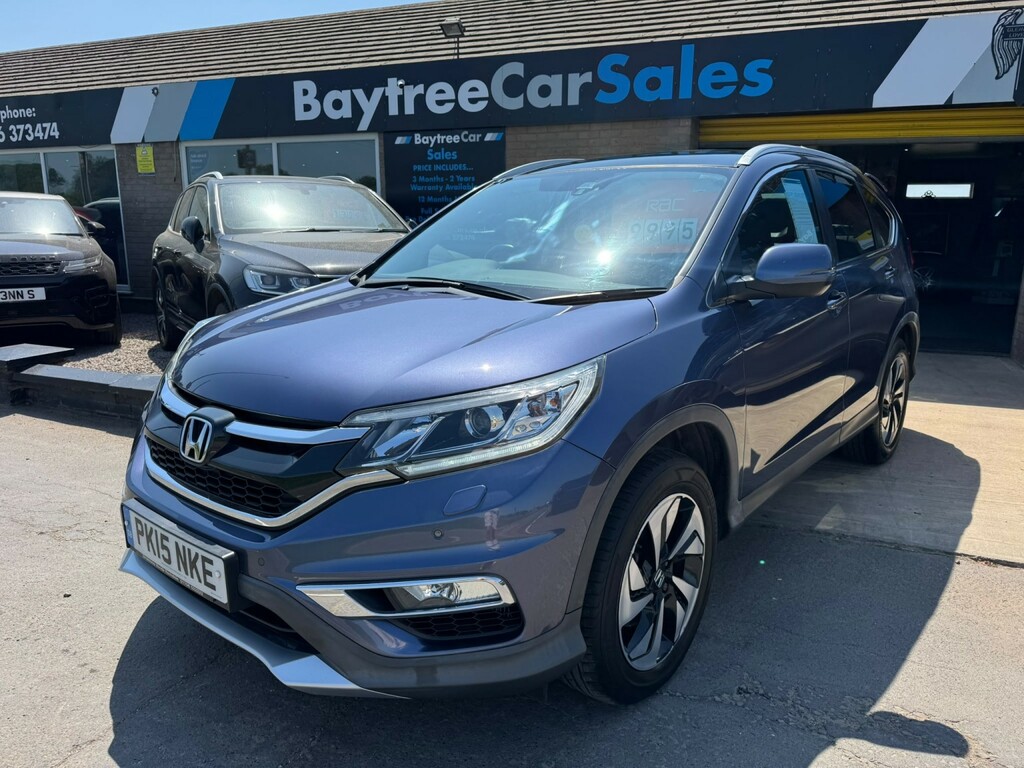 Honda Cr-V Suv 1.6 I-dtec Ex 2015 PK15NKE Blue #2