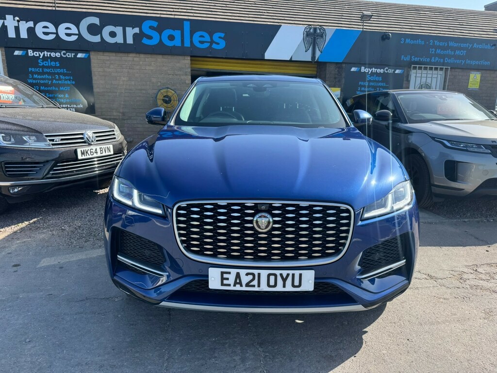 Jaguar F-Pace Suv 3.0 D300 Mhev Hse 2021 EA21OYU Blue #6