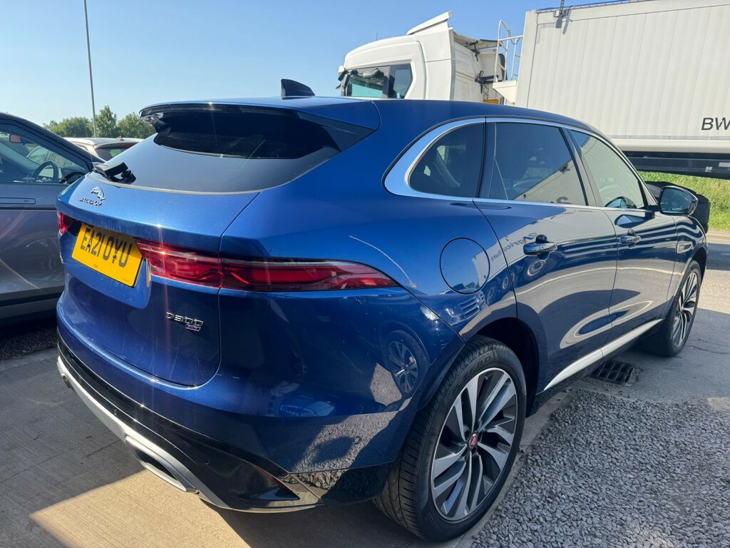 Jaguar F-Pace Suv 3.0 D300 Mhev Hse 2021 EA21OYU Blue #5