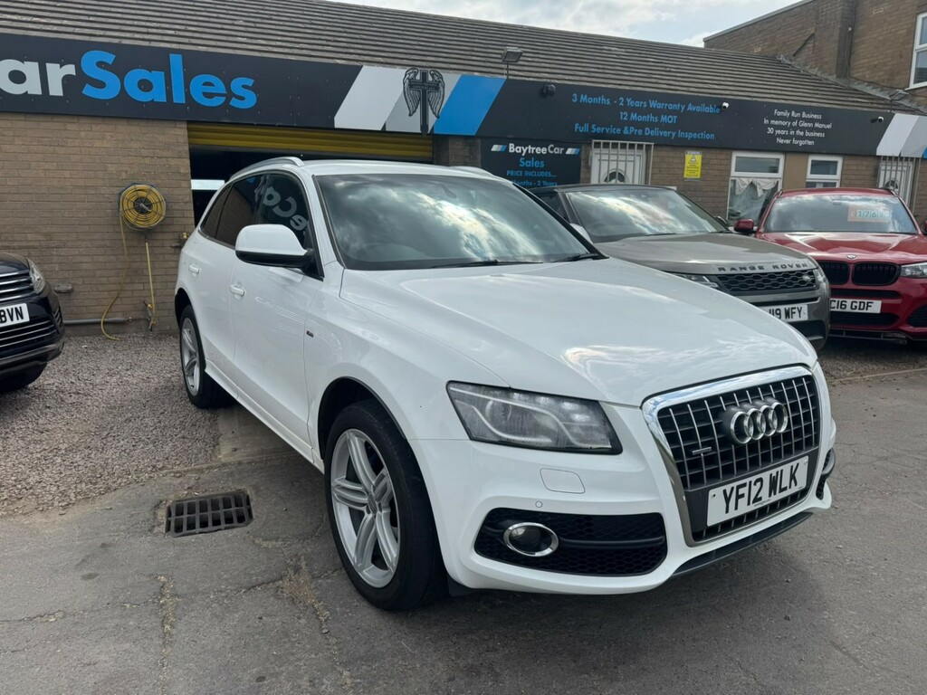 Audi Q5 Suv 2.0 Tdi S Line Plus 2012 White #5