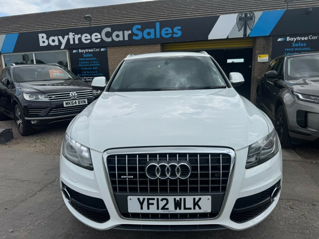 Audi Q5 Suv 2.0 Tdi S Line Plus 2012 White #2