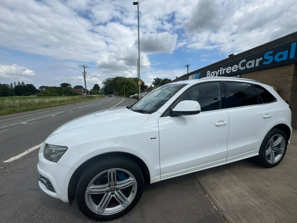 Audi Q5 Suv 2.0 Tdi S Line Plus 2012 White #4