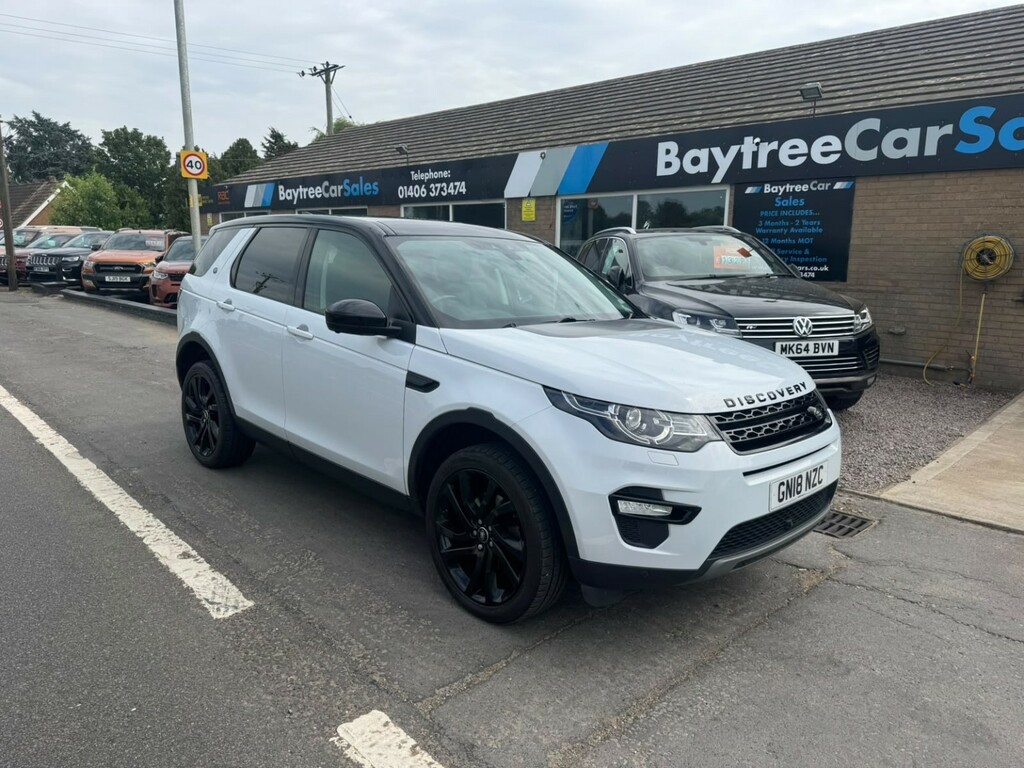 Land Rover Discovery Sport 2.0 Td4 Hse Black White