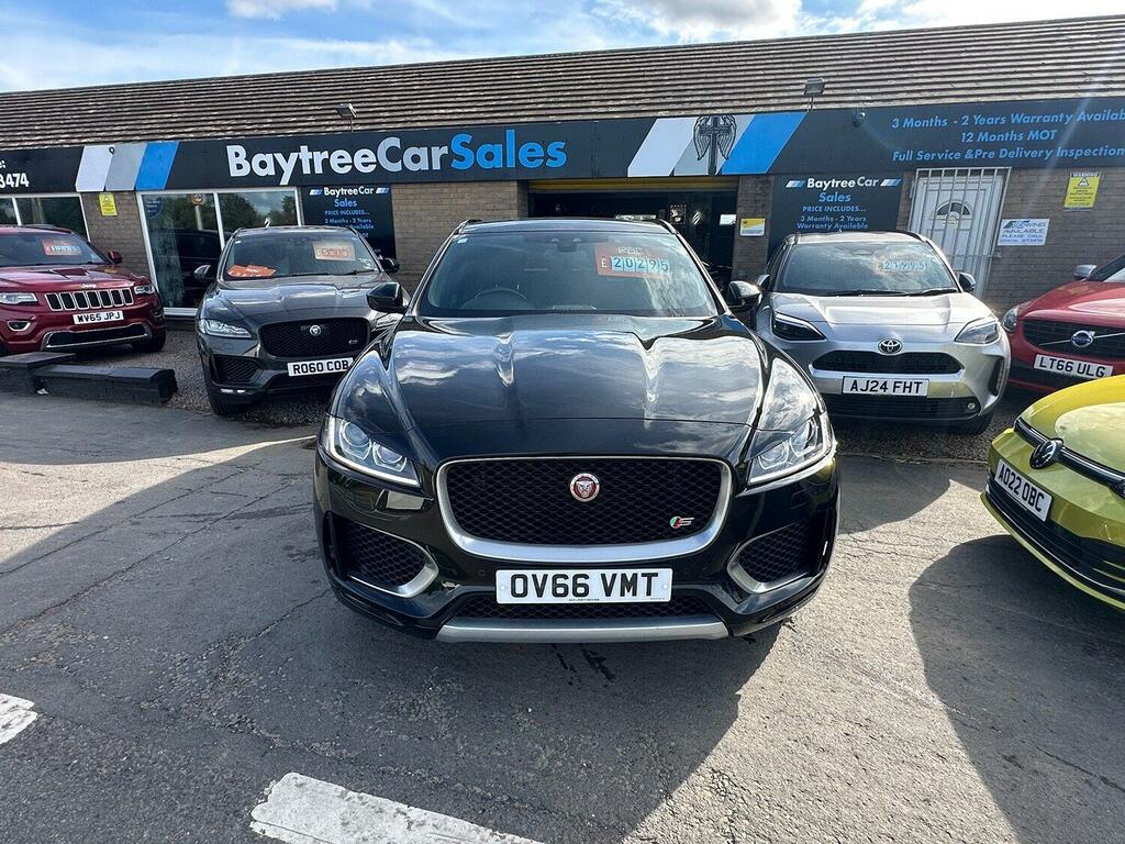 Jaguar F-Pace 2.0 D180 R-sport Suv Awd Euro 6 Black #9