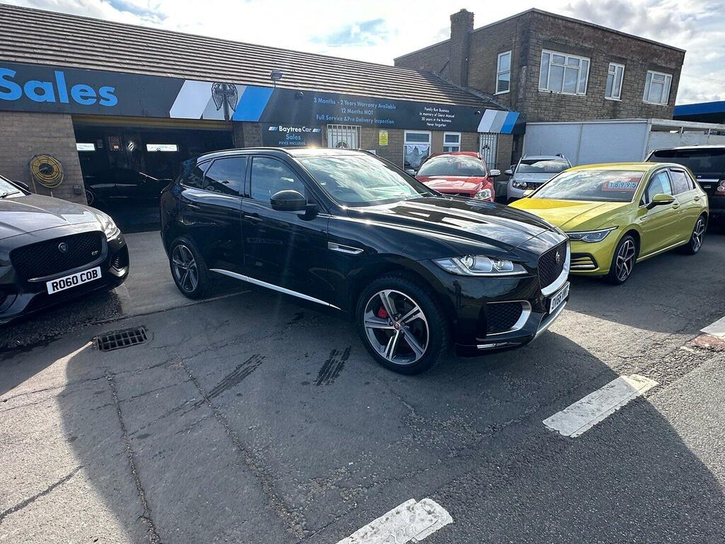 Jaguar F-Pace 2.0 D180 R-sport Suv Awd Euro 6 Black #8