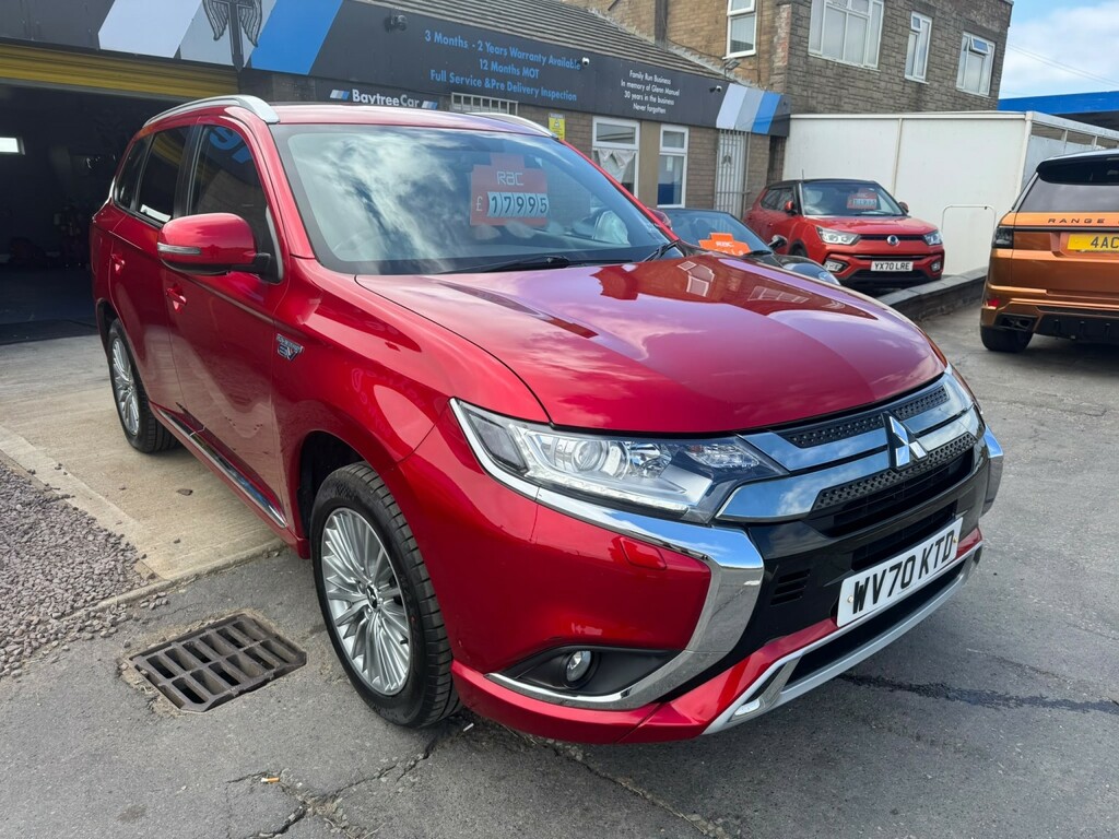Mitsubishi Outlander Suv 2.4 H Twinmotor 13.8Kwh Dynamic 2020 Red