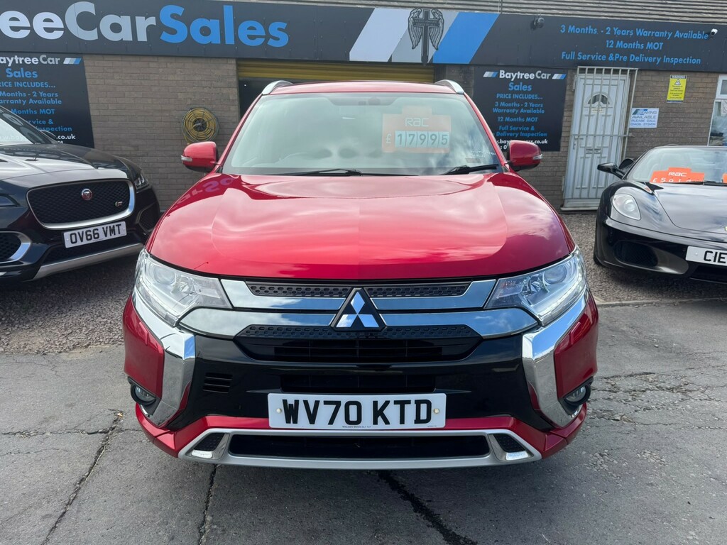 Mitsubishi Outlander Suv 2.4 H Twinmotor 13.8Kwh Dynamic 2020 Red #2