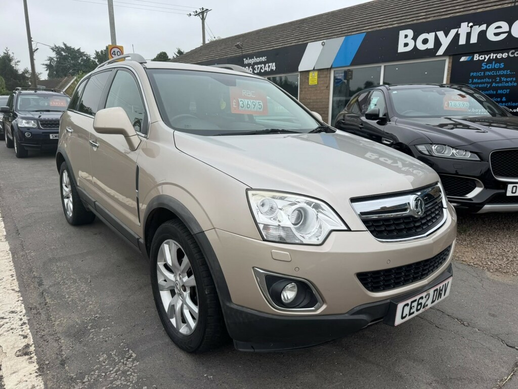 Vauxhall Antara Suv 2.2 Cdti Se 2012 Yellow