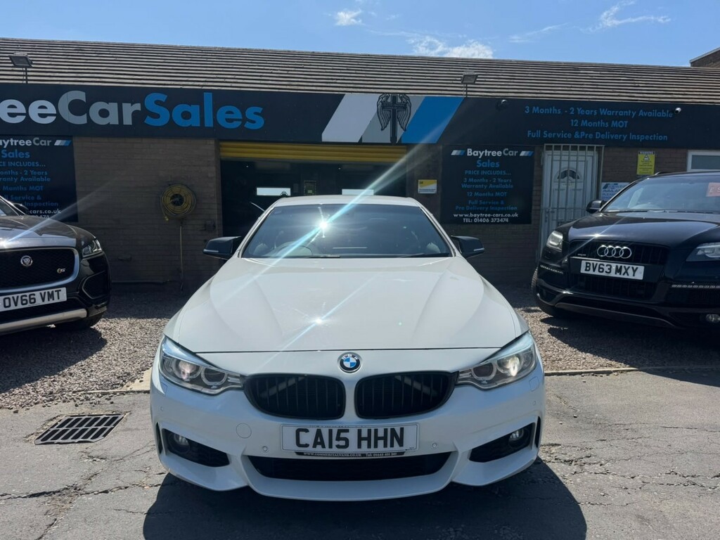 BMW 4 Series Gran Coupe 2.0 420D M Sport Coupe CA15HHN White #5