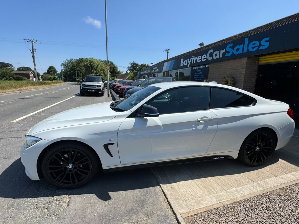 BMW 4 Series Gran Coupe 2.0 420D M Sport Coupe CA15HHN White #2