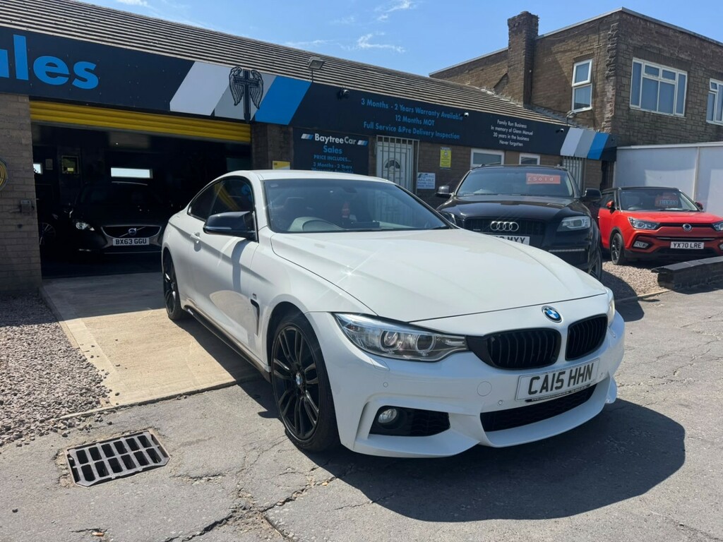 BMW 4 Series Gran Coupe 2.0 420D M Sport Coupe CA15HHN White #6