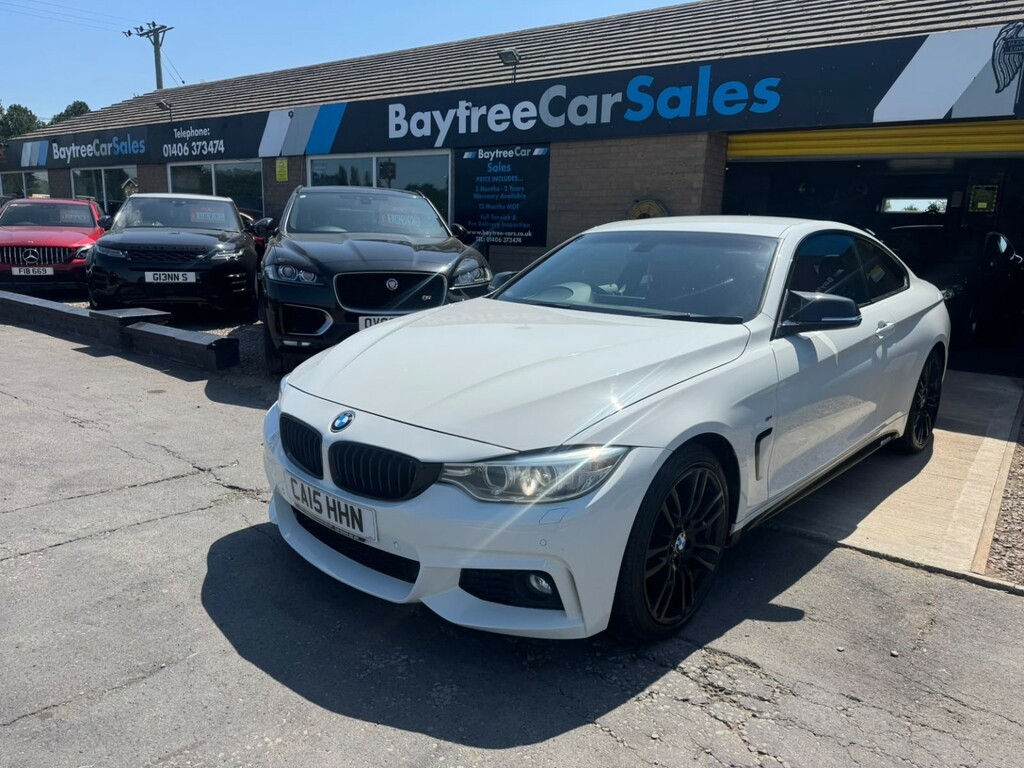BMW 4 Series Gran Coupe 2.0 420D M Sport Coupe White