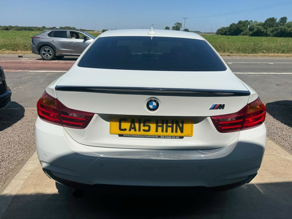 BMW 4 Series Gran Coupe 2.0 420D M Sport Coupe CA15HHN White #3