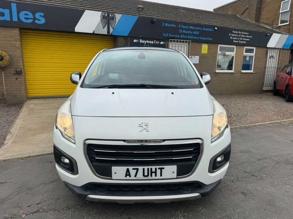 Peugeot 3008 1.6 E-hdi Allure White #2