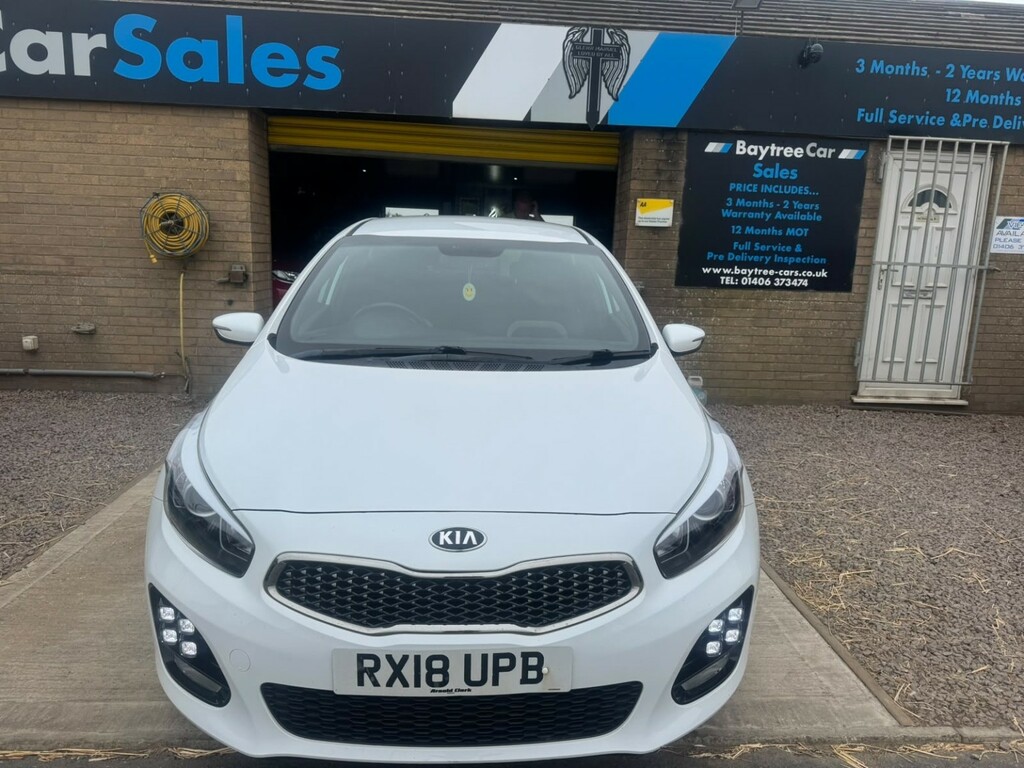 Kia Ceed 1.0 T-gdi Gt-line White #5