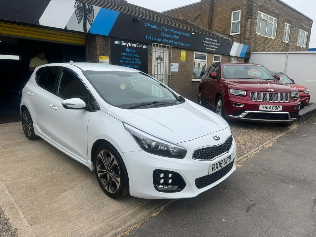 Kia Ceed 1.0 T-gdi Gt-line White #2