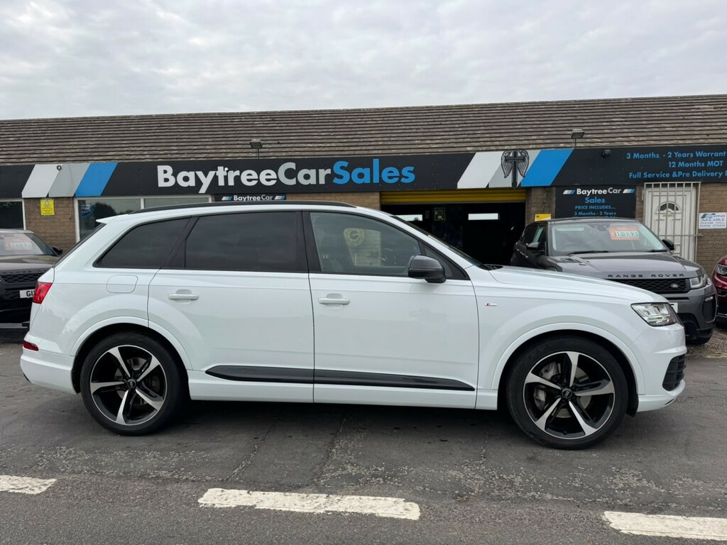 Audi Q7 3.0 Tdi V6 50 Black Edition White #2