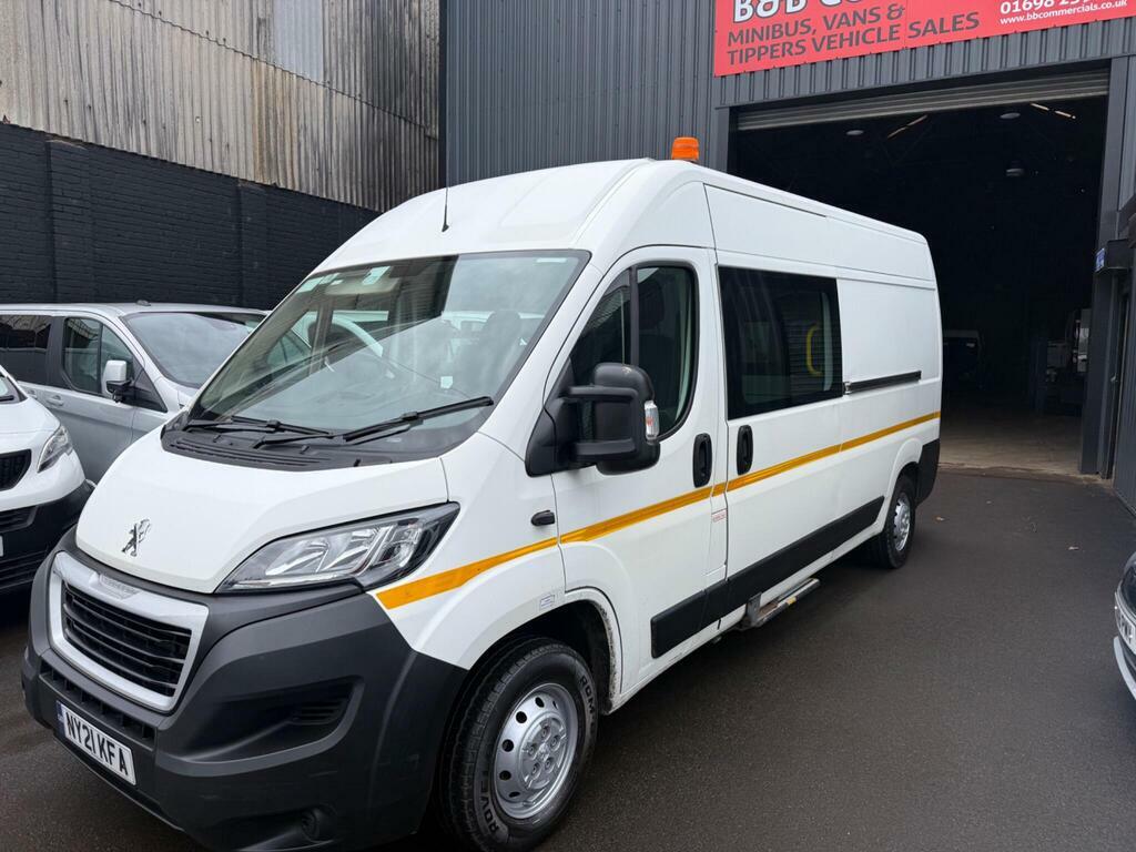 Peugeot Boxer 2.2 Bluehdi 335 Professional L3 H2 Euro 6 S S White