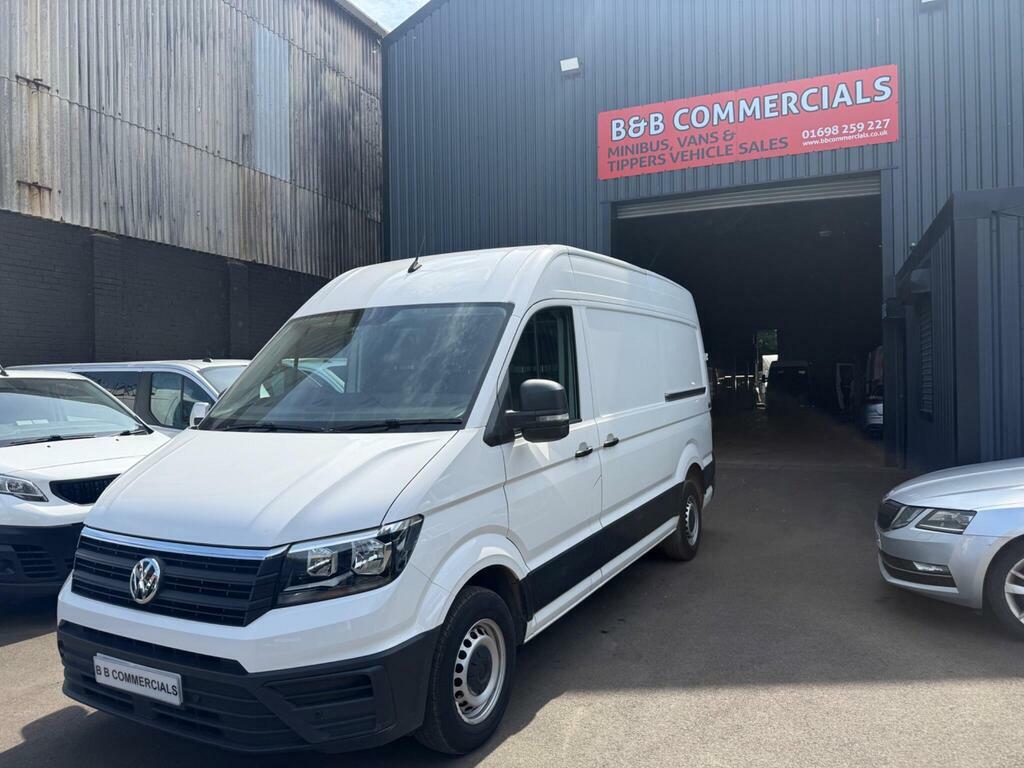 Volkswagen Crafter 2.0 Tdi Cr35 Trendline Fwd Mwb Euro 6 S S White