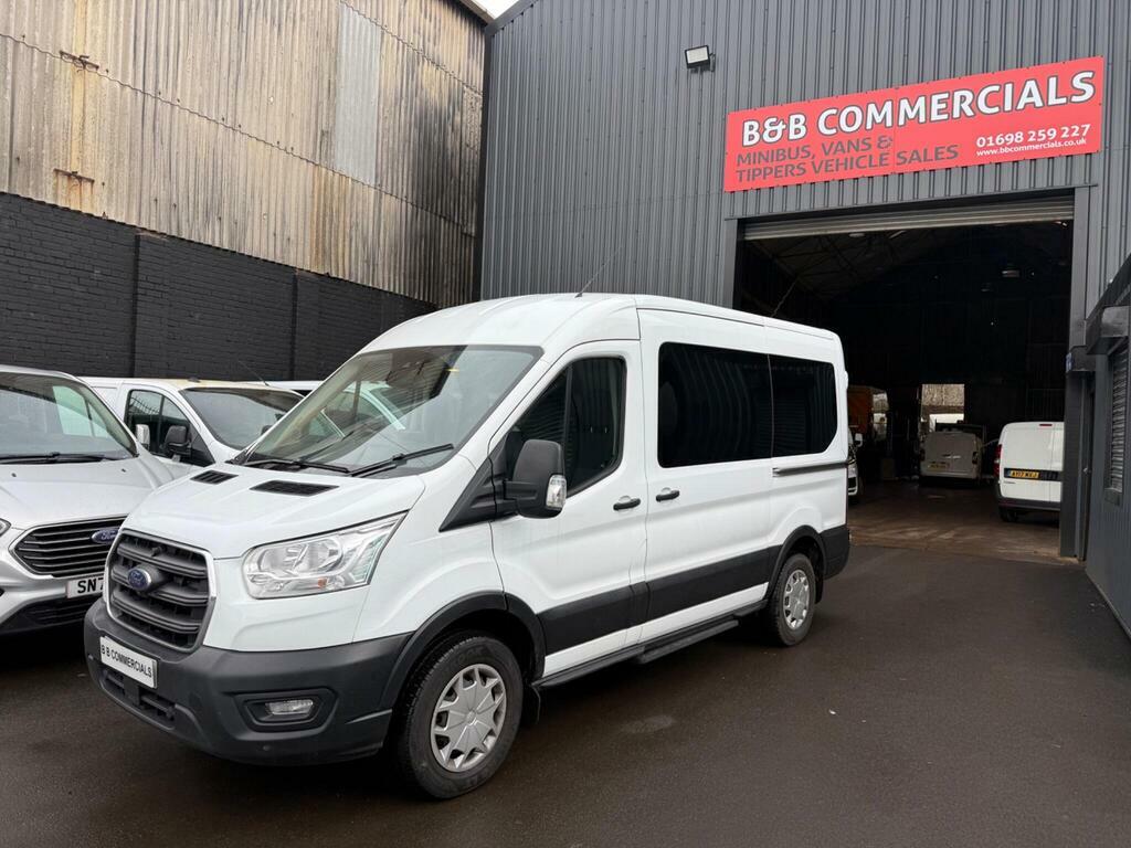 Ford Transit Custom 2.0 350 Ecoblue Trend Rwd L2 H2 Euro 6 S S White