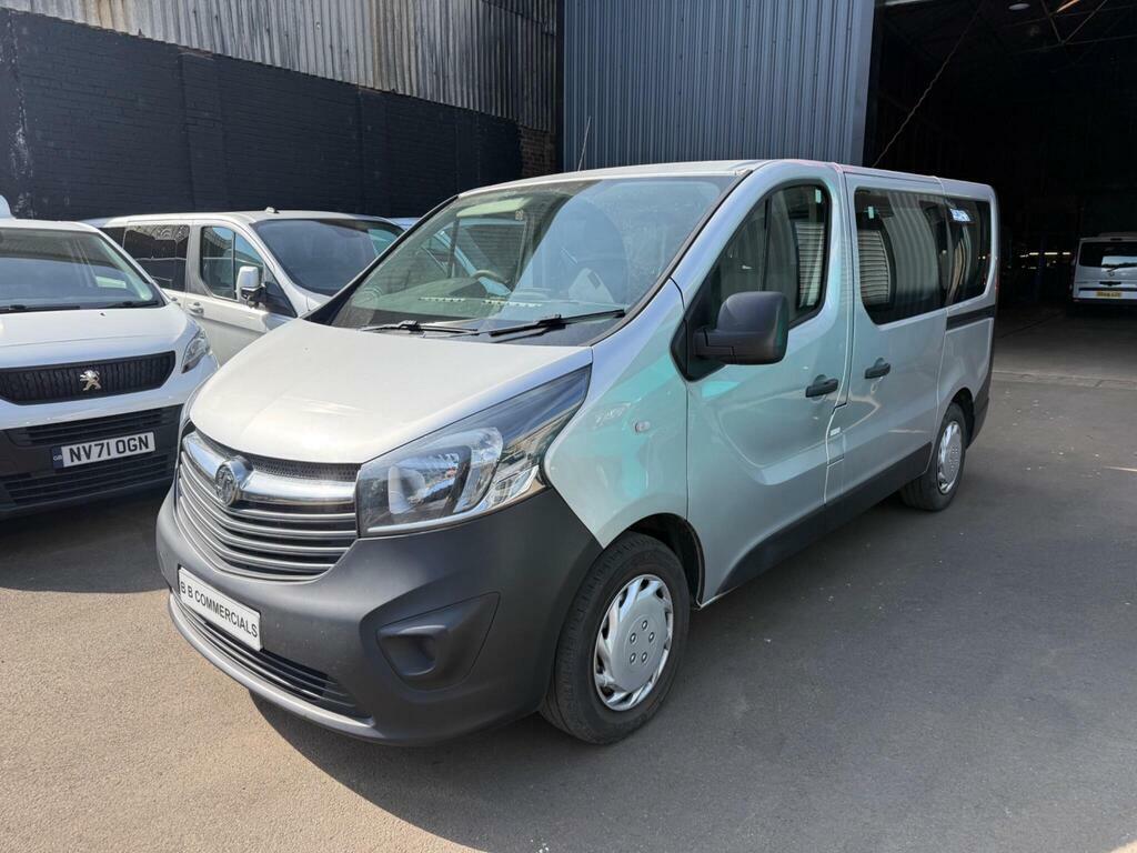 Vauxhall Vivaro 1.6 Cdti 2900 Biturbo Ecoflex L1 H1 Euro 6 S S Silver