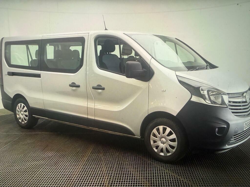 Vauxhall Vivaro 1.6 Cdti 2900 L2 H1 Euro 6 S S Silver #3