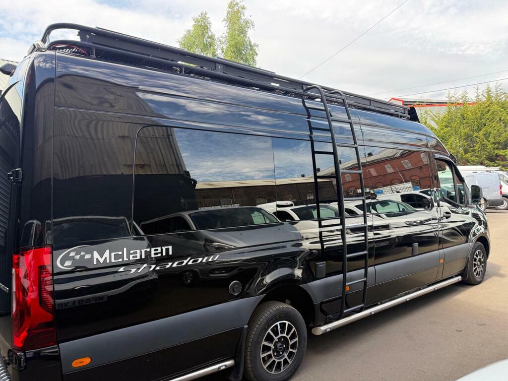 Mercedes-Benz Sprinter 3.0 319 Cdi V6 G-tronic Rwd L4 H2 Euro 6 S S Black #4