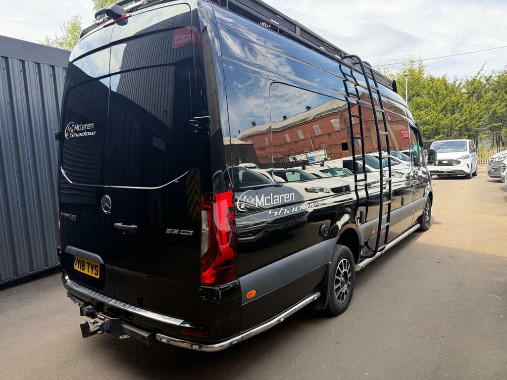 Mercedes-Benz Sprinter 3.0 319 Cdi V6 G-tronic Rwd L4 H2 Euro 6 S S Black #5