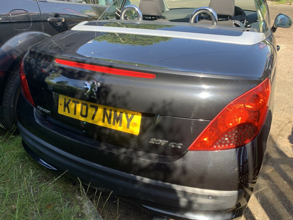 Peugeot 207 CC 1.6 16V Gt 200707 Black #4