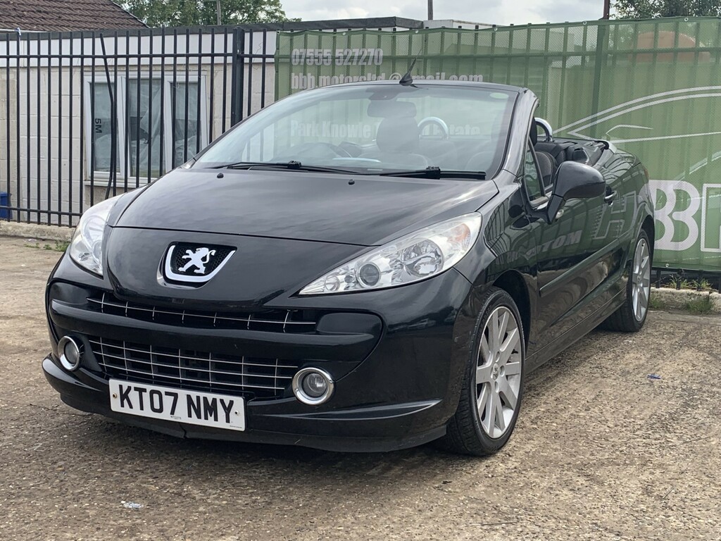 Peugeot 207 CC 1.6 16V Gt 200707 Black #3