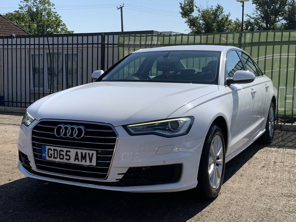 Audi A6 Saloon 2.0 Tdi Ultra Se White #3