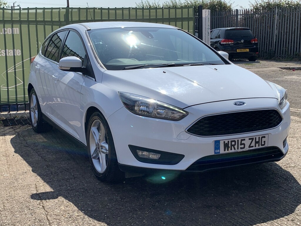 Ford Focus 1.6 Tdci Zetec 201515 White