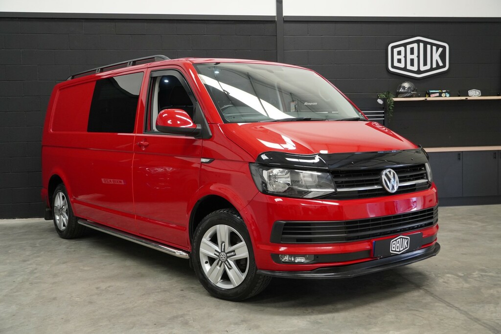 Volkswagen Transporter 2.0 Tdi T32 Bluemotion Tech Highline Red