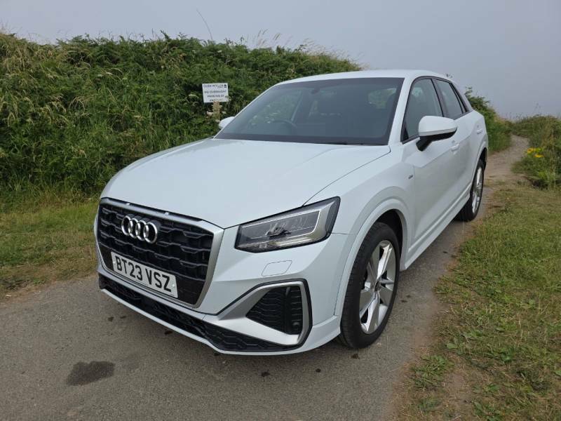 Audi Q2 35 Tfsi S Line White #3