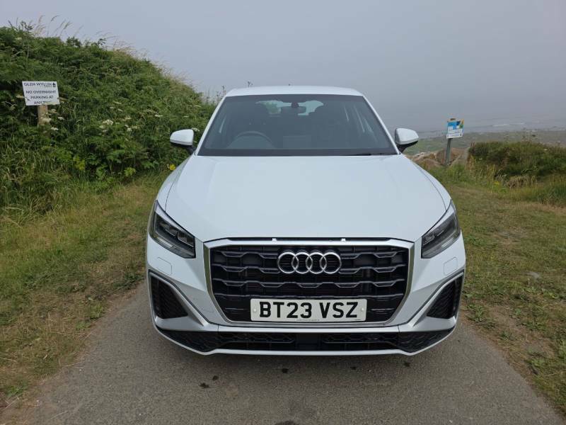 Audi Q2 35 Tfsi S Line White #2