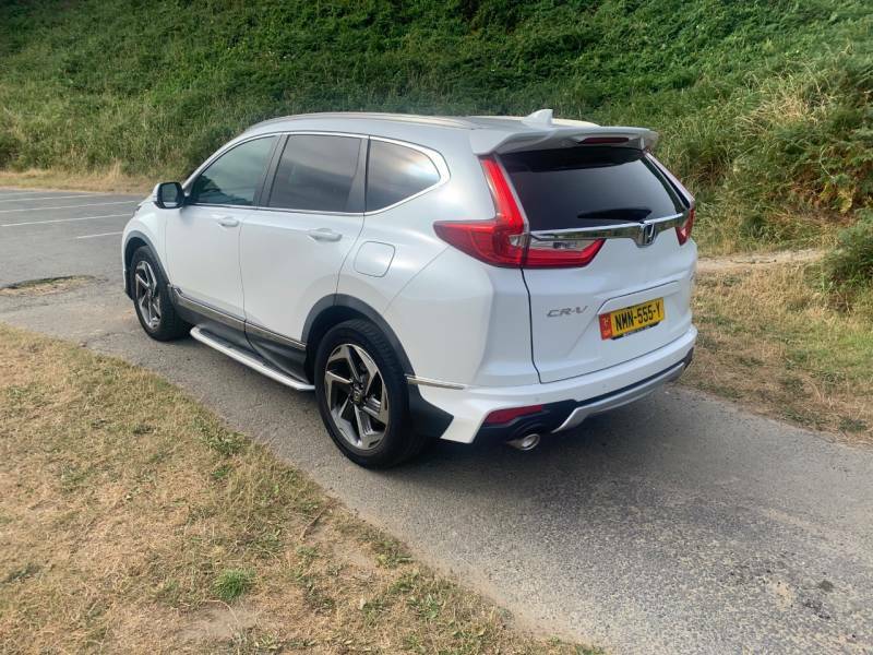 Honda Cr-V Ex I-vtec White #5