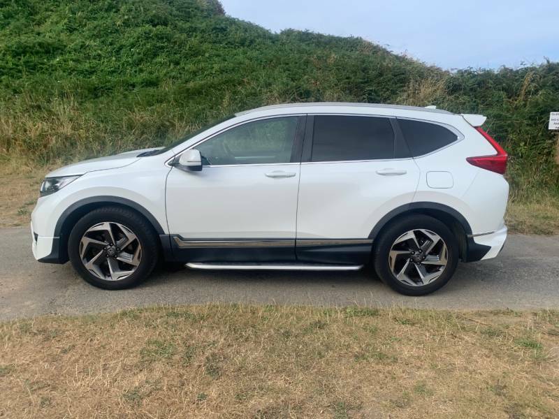 Honda Cr-V Ex I-vtec White #4