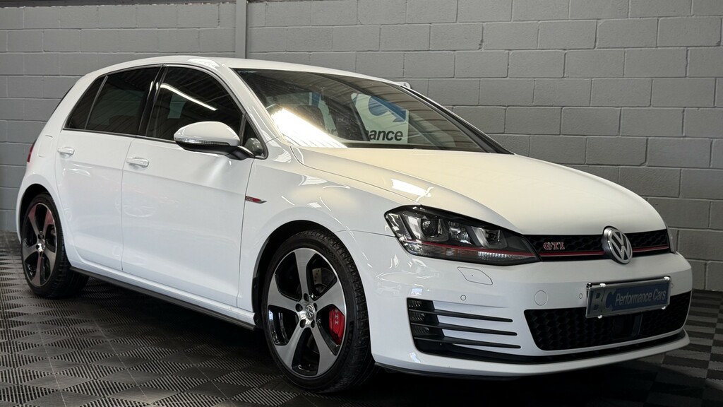 Volkswagen Golf 2.0 Tsi Bluemotion Tech Gti Performance White #2